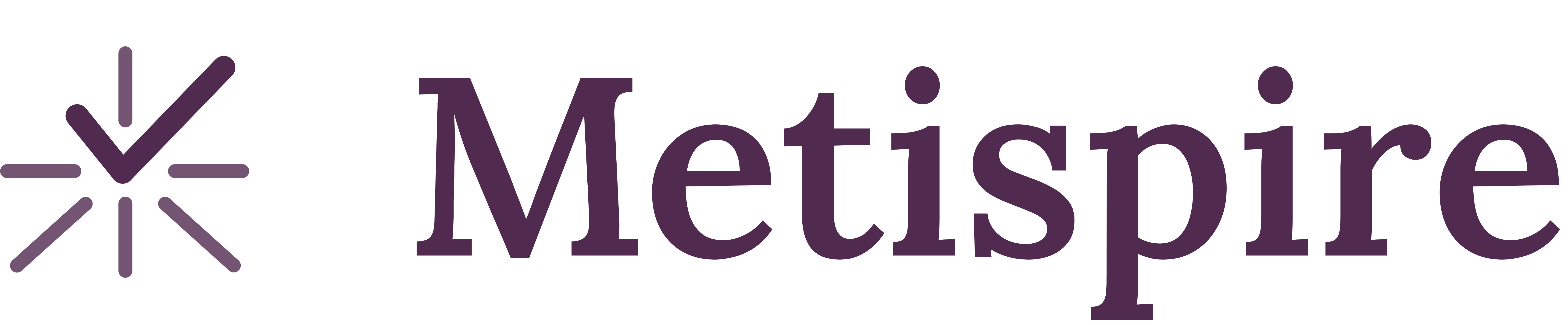 Metispire logo.